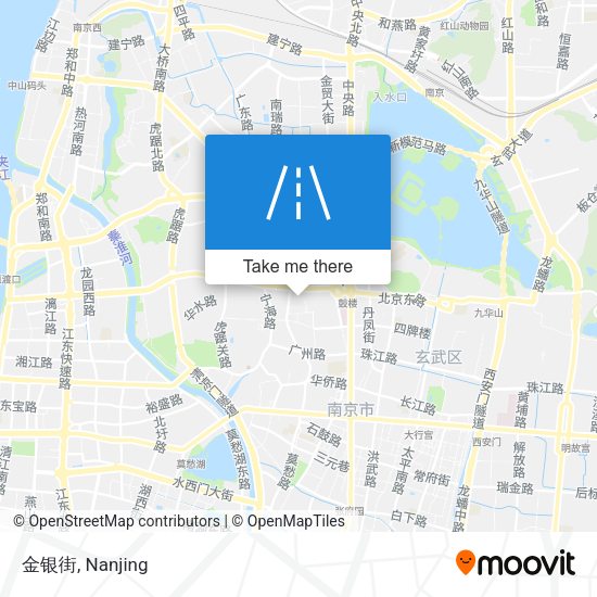 金银街 map