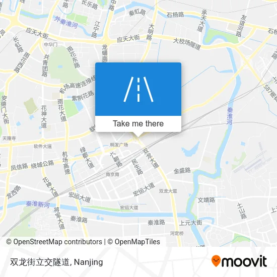 双龙街立交隧道 map