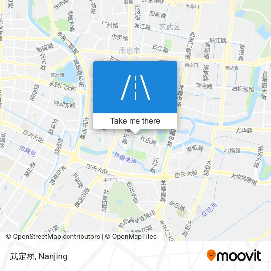 武定桥 map