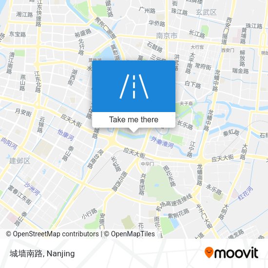 城墙南路 map
