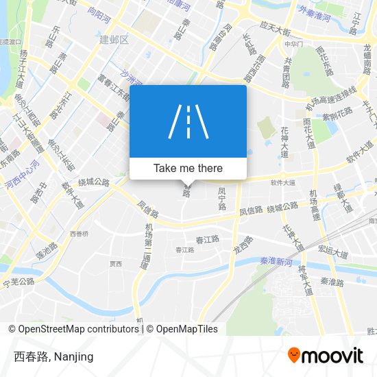 西春路 map
