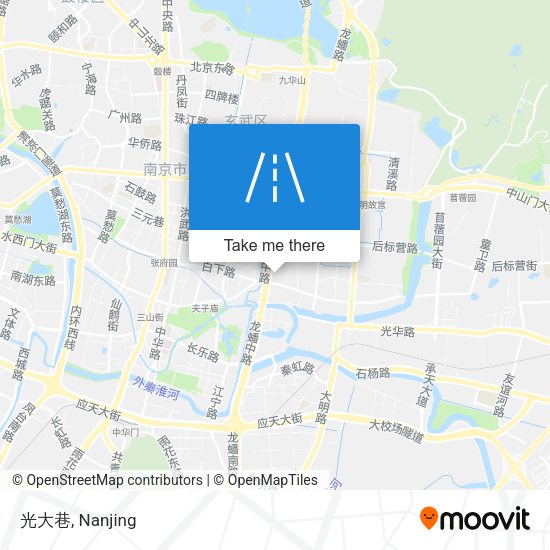 光大巷 map