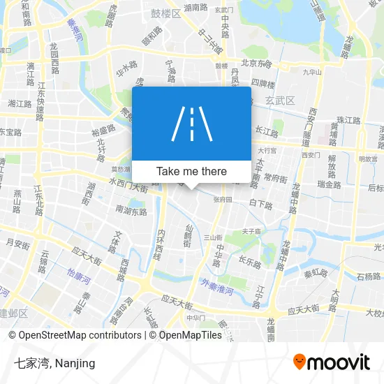 七家湾 map