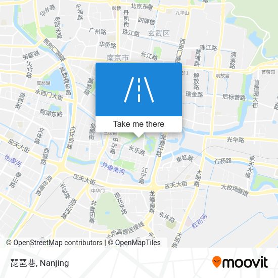 琵琶巷 map