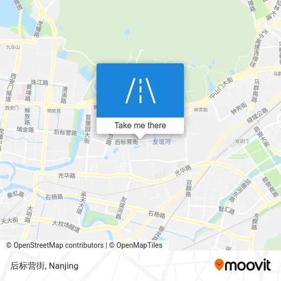 后标营街 map