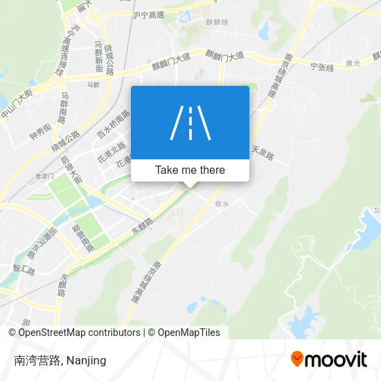 南湾营路 map