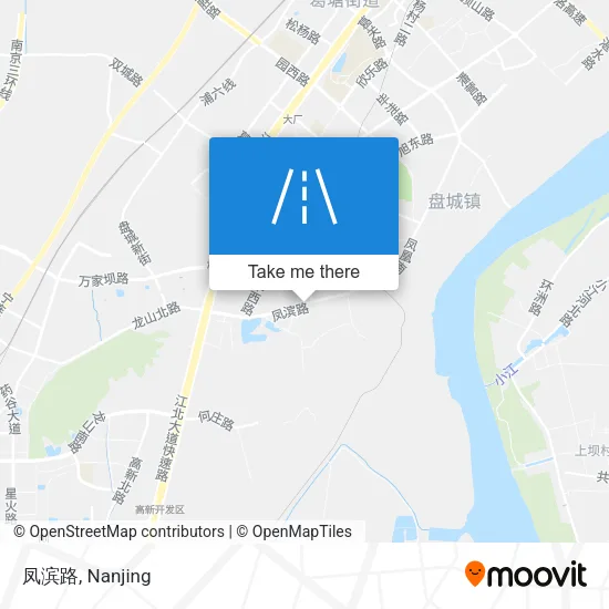 凤滨路 map