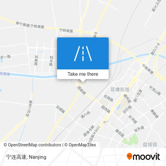 宁连高速 map