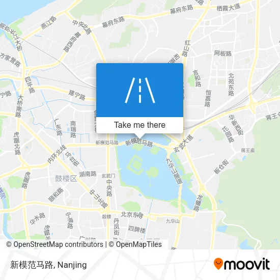 新模范马路 map