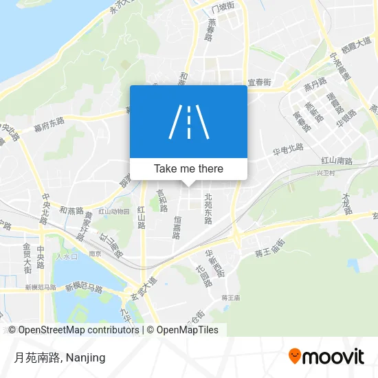 月苑南路 map