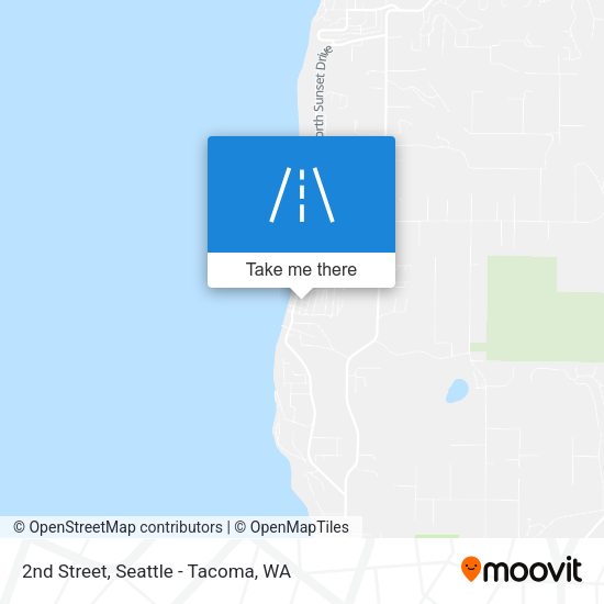 2nd Street map
