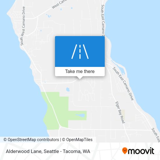 Mapa de Alderwood Lane