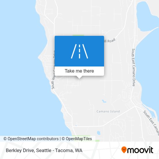 Berkley Drive map