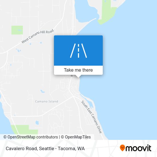 Mapa de Cavalero Road