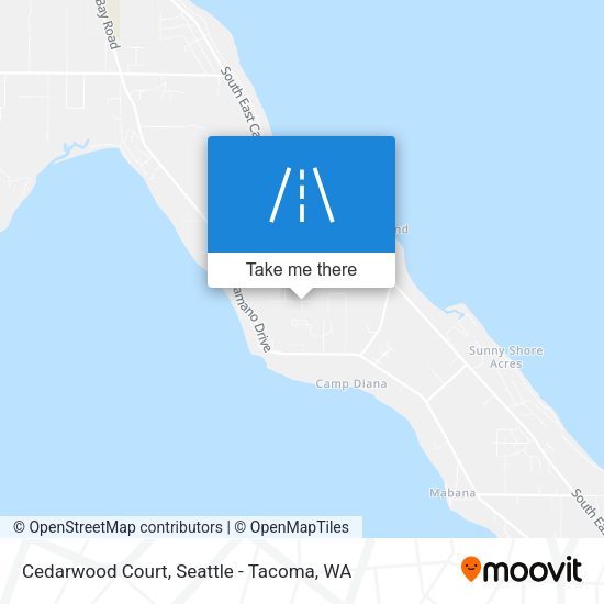 Mapa de Cedarwood Court