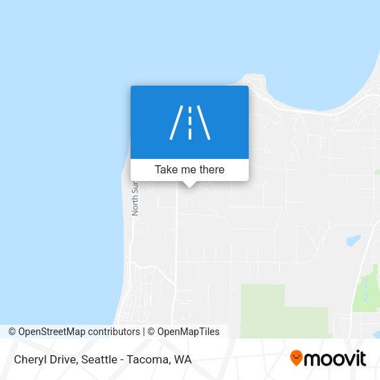Mapa de Cheryl Drive