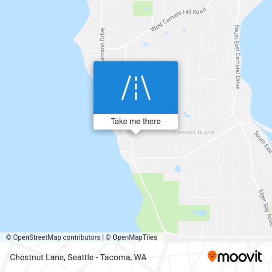 Chestnut Lane map