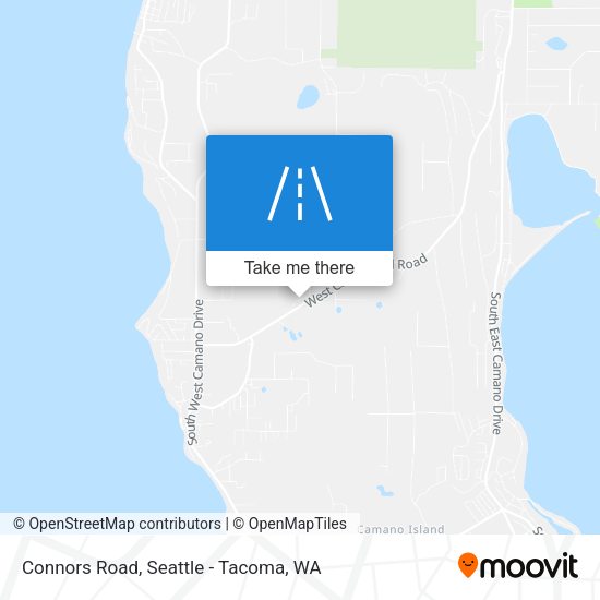 Connors Road map
