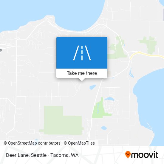 Deer Lane map