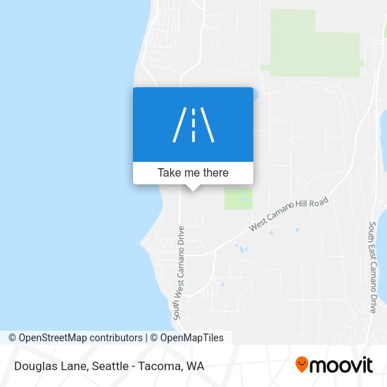 Mapa de Douglas Lane
