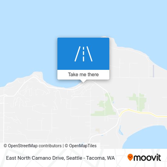Mapa de East North Camano Drive