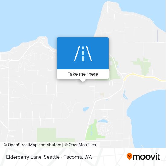 Elderberry Lane map