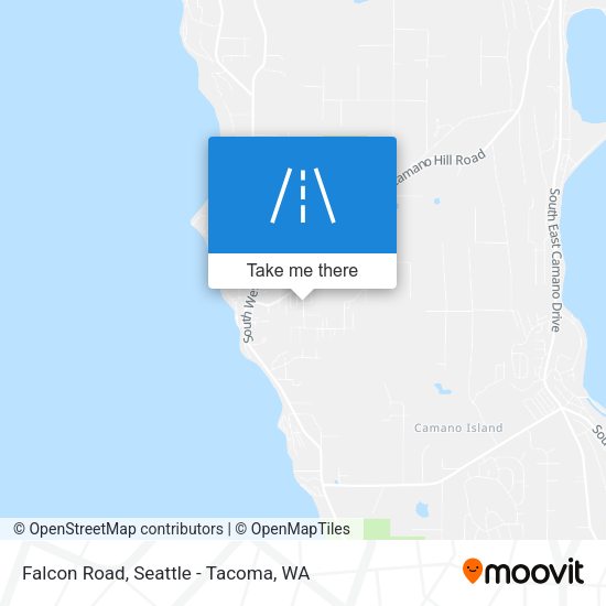 Mapa de Falcon Road