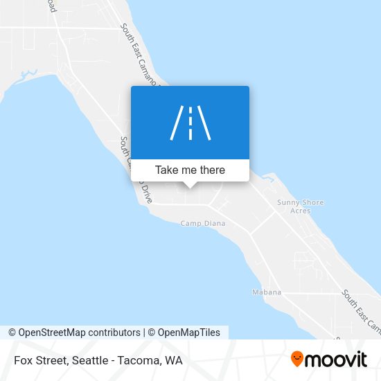 Fox Street map