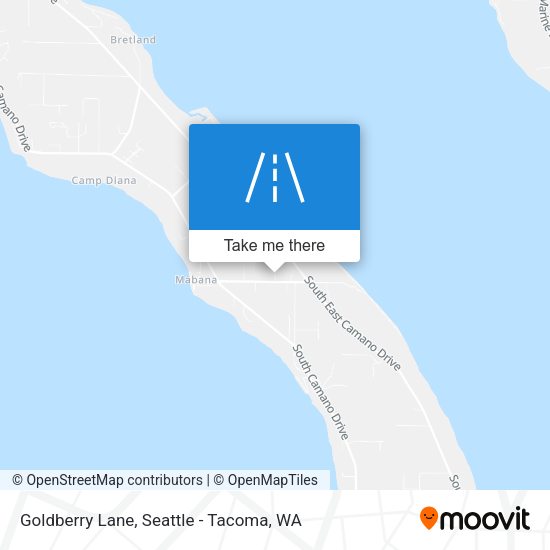 Mapa de Goldberry Lane