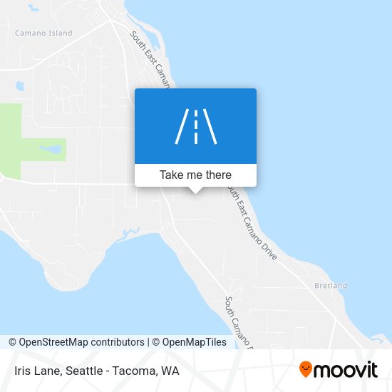 Iris Lane map