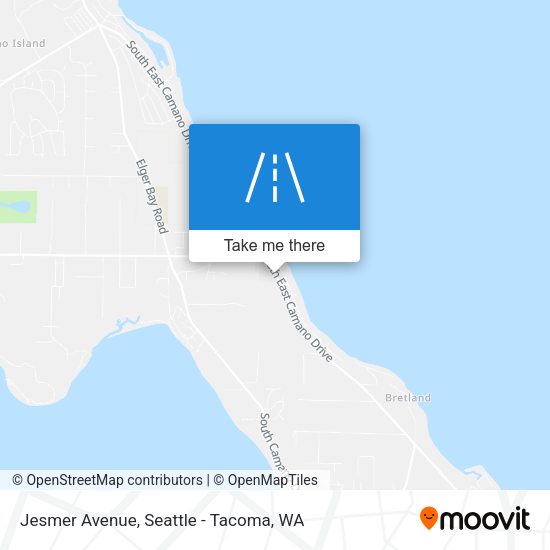 Jesmer Avenue map