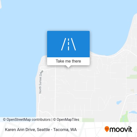 Karen Ann Drive map
