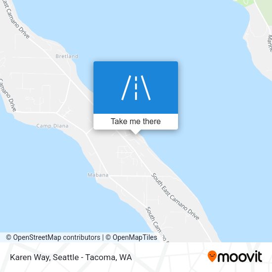 Karen Way map