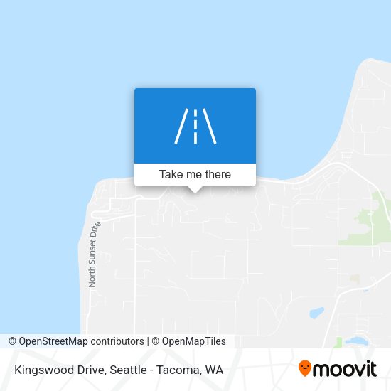 Mapa de Kingswood Drive