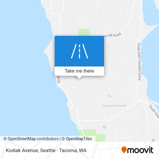 Mapa de Kodiak Avenue