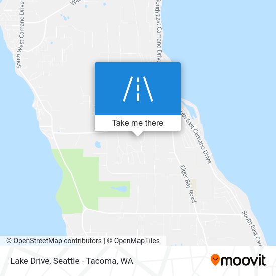 Lake Drive map