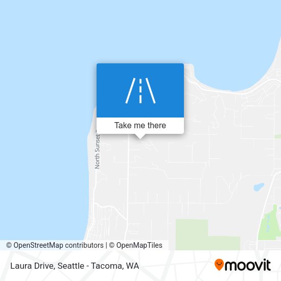 Laura Drive map