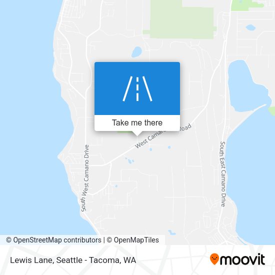 Mapa de Lewis Lane