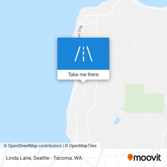 Linda Lane map