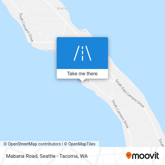 Mabana Road map