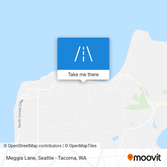 Mapa de Meggia Lane