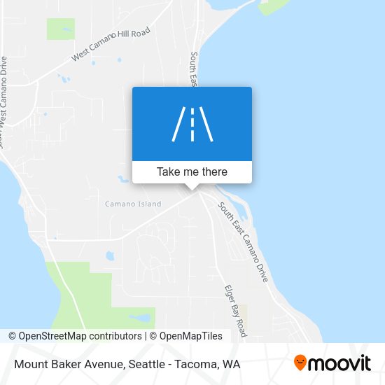 Mount Baker Avenue map
