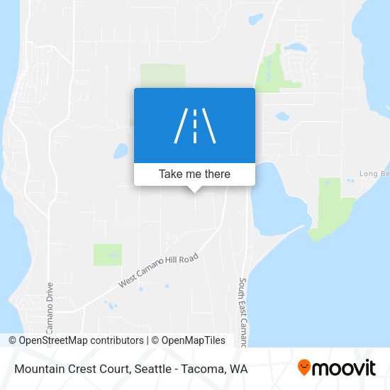 Mountain Crest Court map