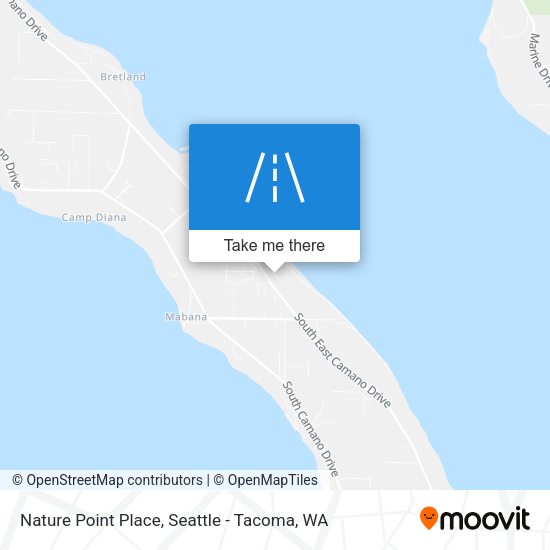 Mapa de Nature Point Place