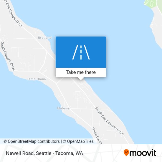 Newell Road map