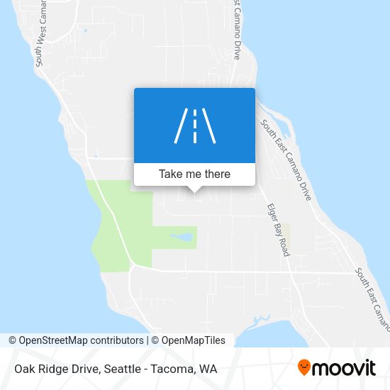 Oak Ridge Drive map