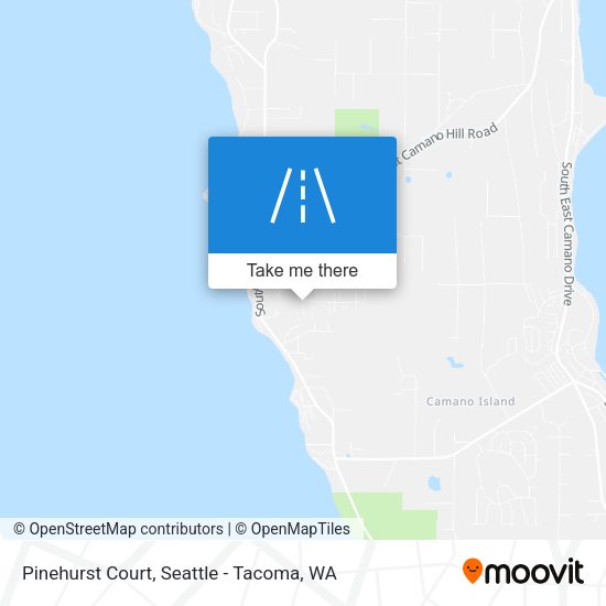 Pinehurst Court map