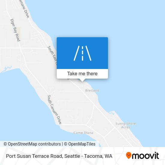 Mapa de Port Susan Terrace Road