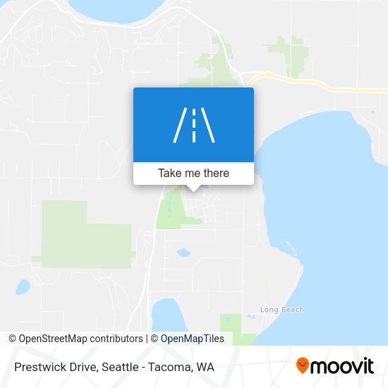 Prestwick Drive map