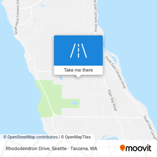 Rhododendron Drive map